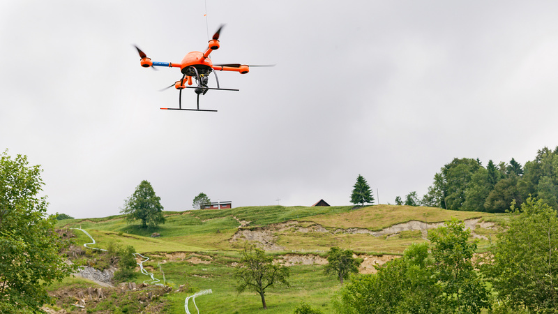 Drohne, ETH Swiss GeoLab | © ETH Zürich_Oliver Bartenschlager Drohne, ETH Swiss GeoLab | © ETH Zürich_Oliver Bartenschlager