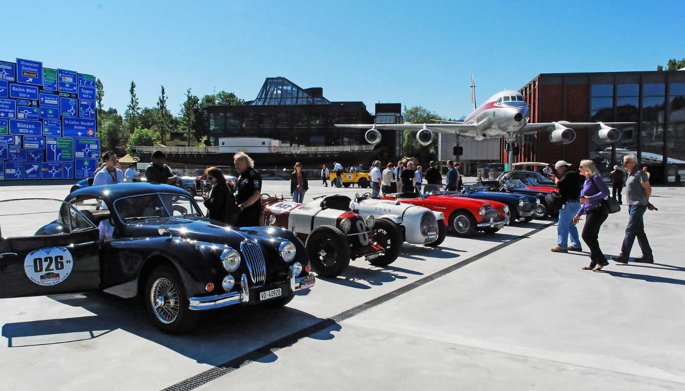 Oldtimer im Verkehrshaus der Schweiz | © Damian Amstutz