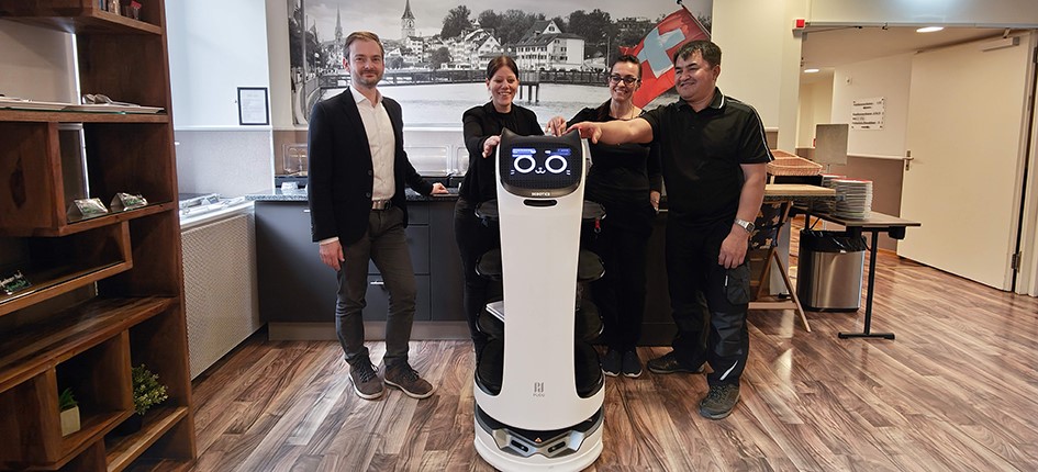 Sebotics Sebotics robots serving guests at Hotel Walhalla | News ...