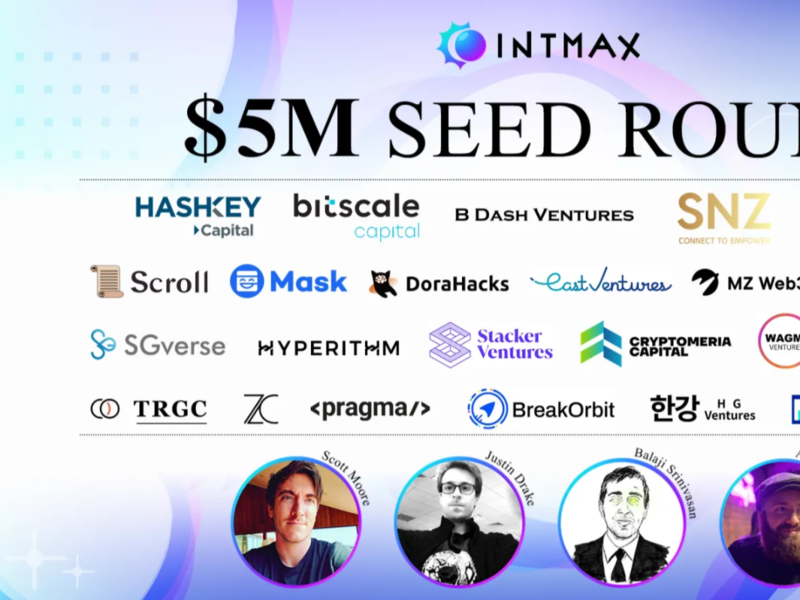 https://medium.com/intmax/intmax-raises-5m-seed-round-to-build-a-stateless-zkrollup-c7dcf69b1b92#id_token=eyJhbGciOiJSUzI1NiIsImtpZCI6Ijg2OTY5YWVjMzdhNzc4MGYxODgwNzg3NzU5M2JiYmY4Y2Y1ZGU1Y2UiLCJ0eXAiOiJKV1QifQ.eyJpc3MiOiJodHRwczovL2FjY291bnRzLmdvb2dsZS5jb20iLCJuYmYiOjE2ODI0MDgxNTEsImF1ZCI6IjIxNjI5NjAzNTgzNC1rMWs2cWUwNjBzMnRwMmEyamFtNGxqZGNtczAwc3R0Zy5hcHBzLmdvb2dsZXVzZXJjb250ZW50LmNvbSIsInN1YiI6IjEwNzE4NzY3OTI1NzM3MTc5MDUwOSIsImVtYWlsIjoia29zbG93c2tpYW5uZUBnbWFpbC5jb20iLCJlbWFpbF92ZXJpZmllZCI6dHJ1ZSwiYXpwIjoiMjE2Mjk2MDM1ODM0LWsxazZxZTA2MHMydHAyYTJqYW00bGpkY21zMDBzdHRnLmFwcHMuZ29vZ2xldXNlcmNvbnRlbnQuY29tIiwibmFtZSI6IkFubmUgSy4iLCJwaWN0dXJlIjoiaHR0cHM6Ly9saDMuZ29vZ2xldXNlcmNvbnRlbnQuY29tL2EvQUdObXl4WXlkODdaTVVTTjh4eFpBdnV0Z1RrSnZRb0tIUUx2aFlwdzNkcmM5Zz1zOTYtYyIsImdpdmVuX25hbWUiOiJBbm5lIiwiZmFtaWx5X25hbWUiOiJLLiIsImlhdCI6MTY4MjQwODQ1MSwiZXhwIjoxNjgyNDEyMDUxLCJqdGkiOiJjNjI0ODkxZTE4MzVhMmI4Mzc5OTg5ZGE1YmI5ZTM0YWQ4MTk0ODk4In0.xy0N4nZrloMA7rY-6-DkBcSFDSFYs2ICmYvTsD1Bd3pZdEr0knjdxJygKpypPWnZOZDxdX3MYfr5QbNp8mQl2VQf5N0izp0rsDjnRM0_uaBlz5cKZdbgfVTKdd7c8vbNln2D48eprW4vm5V18pTfhYHXkfHGTDqwIIFAJ4RaKbYj84KY2-fdDQMiWlhqHAen4g1fR8uGQDRtiFzIbGcm_TLY4vHTe1DoHoa8KFmTbay0VOjFCfeLKRocye70AyT2qkl1Aj4ugDOovJwMWRPHsKuIWuuKBOjEtYHMm_E9iI3hvJAWBBYUY181RQx2P6HVUmXmvosjvwKL3ACmrP2KkQ | © INTMAX, Ryodan Systems AG