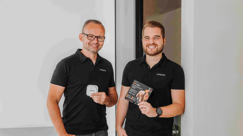 Von links: Patrick Degelo, Mitgründer und CTO von Calopad, und Michael Breiter, Mitgründer und CEO von Calopad AG | © Calopad AG